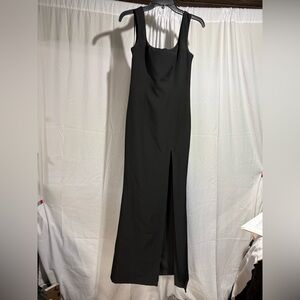 EUC Abyss By Abby Black Maxi Dress Sz S (5QV)